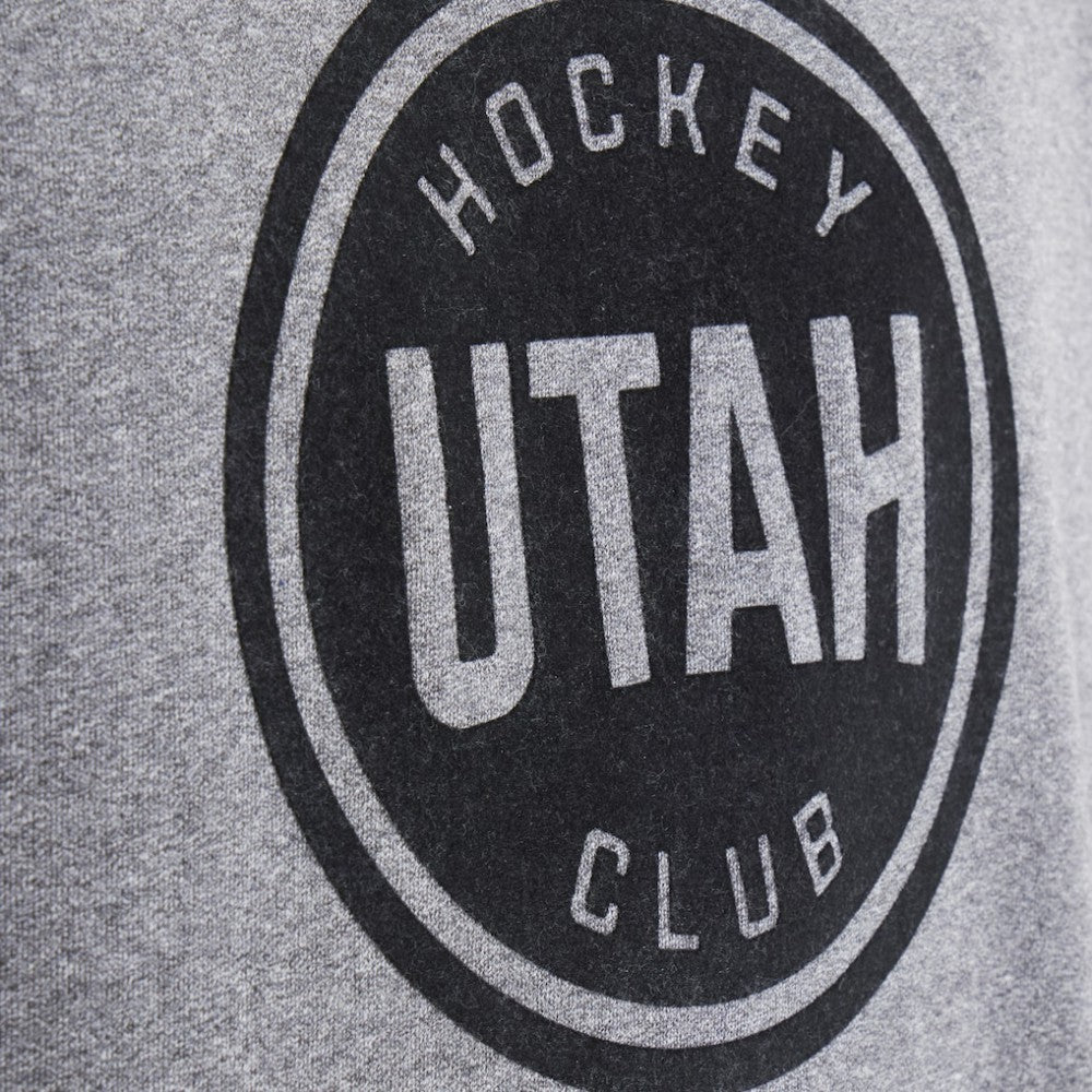Utah Mammoth Todd Snyder by Fanatics Relaxed Canadian Fleece Turtleneck - Dark Heather Gray