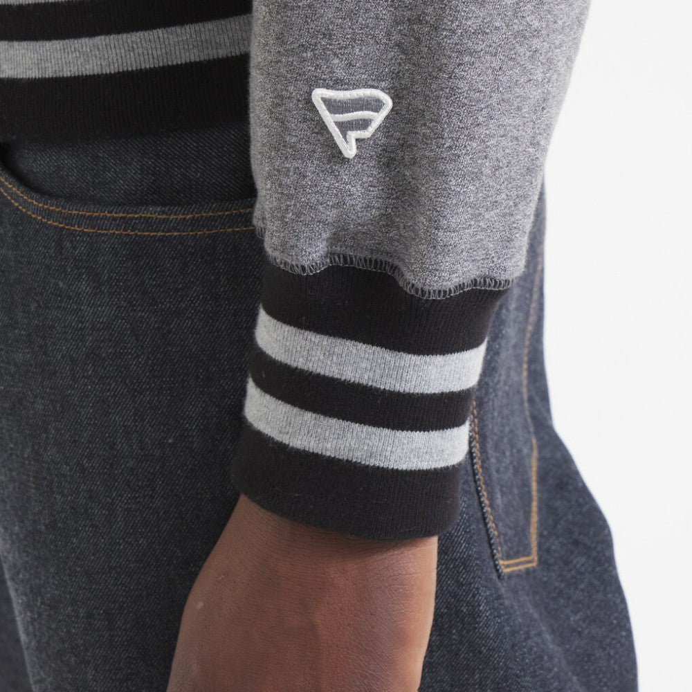 Utah Mammoth Todd Snyder by Fanatics Relaxed Canadian Fleece Turtleneck - Dark Heather Gray