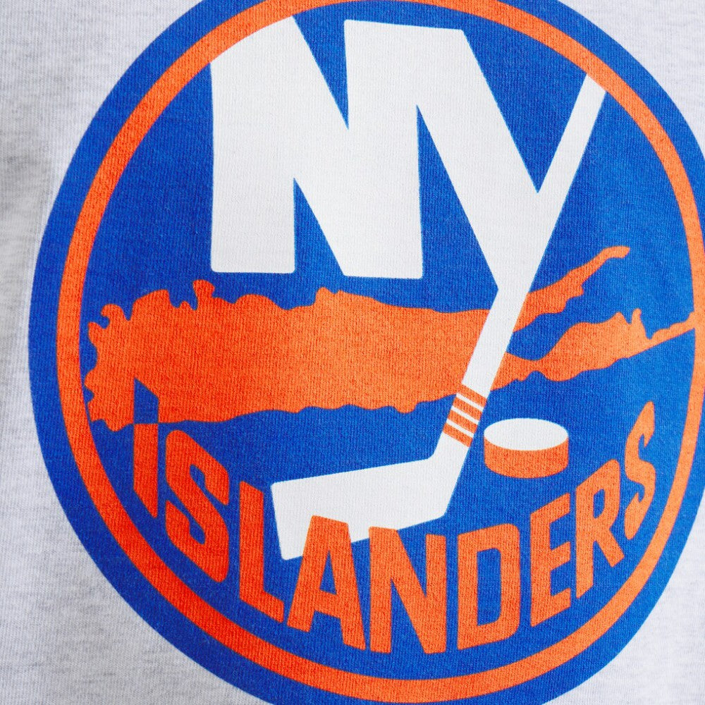 New York Islanders Todd Snyder by Fanatics Heavyweight Football Jersey - Heather Gray Jerseys