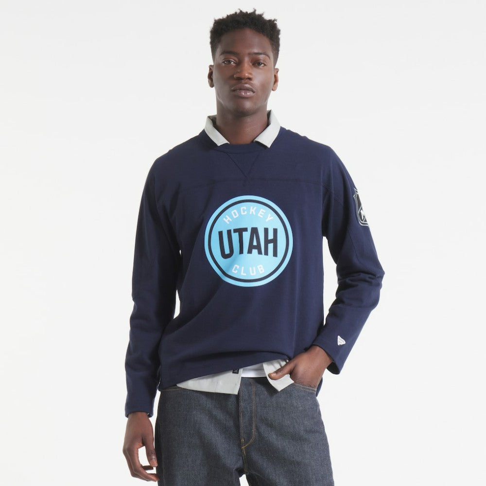 Utah Mammoth Todd Snyder by Fanatics Heavyweight Football Jersey - Navy Jerseys