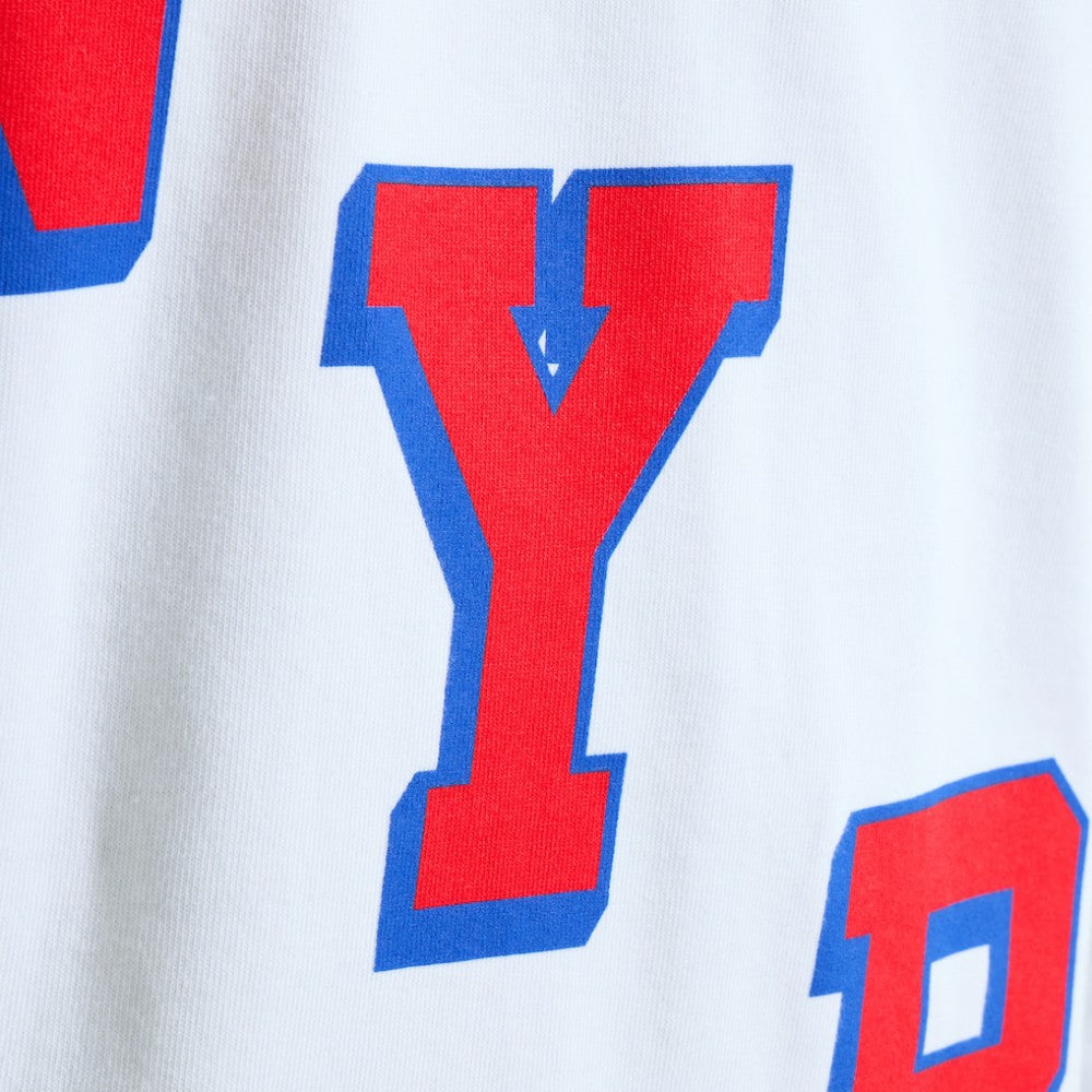 New York Rangers Todd Snyder by Fanatics Heavyweight Football Jersey - White Jerseys