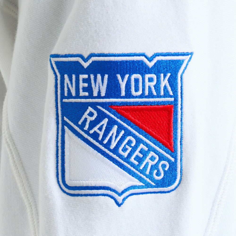 New York Rangers Todd Snyder by Fanatics Heavyweight Football Jersey - White Jerseys