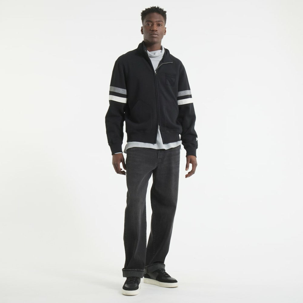 New York Rangers Todd Snyder by Fanatics Full-Zip Fleece - Black