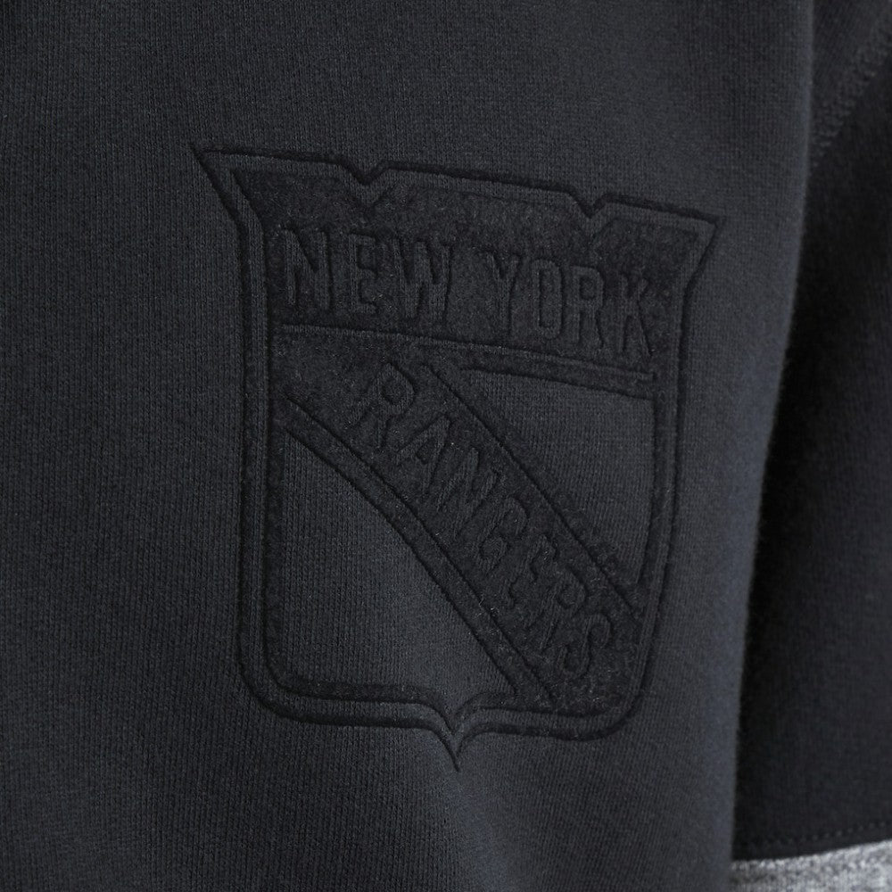 New York Rangers Todd Snyder by Fanatics Full-Zip Fleece - Black