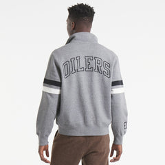 Edmonton Oilers Todd Snyder by Fanatics Full-Zip Fleece - Dark Heather Gray