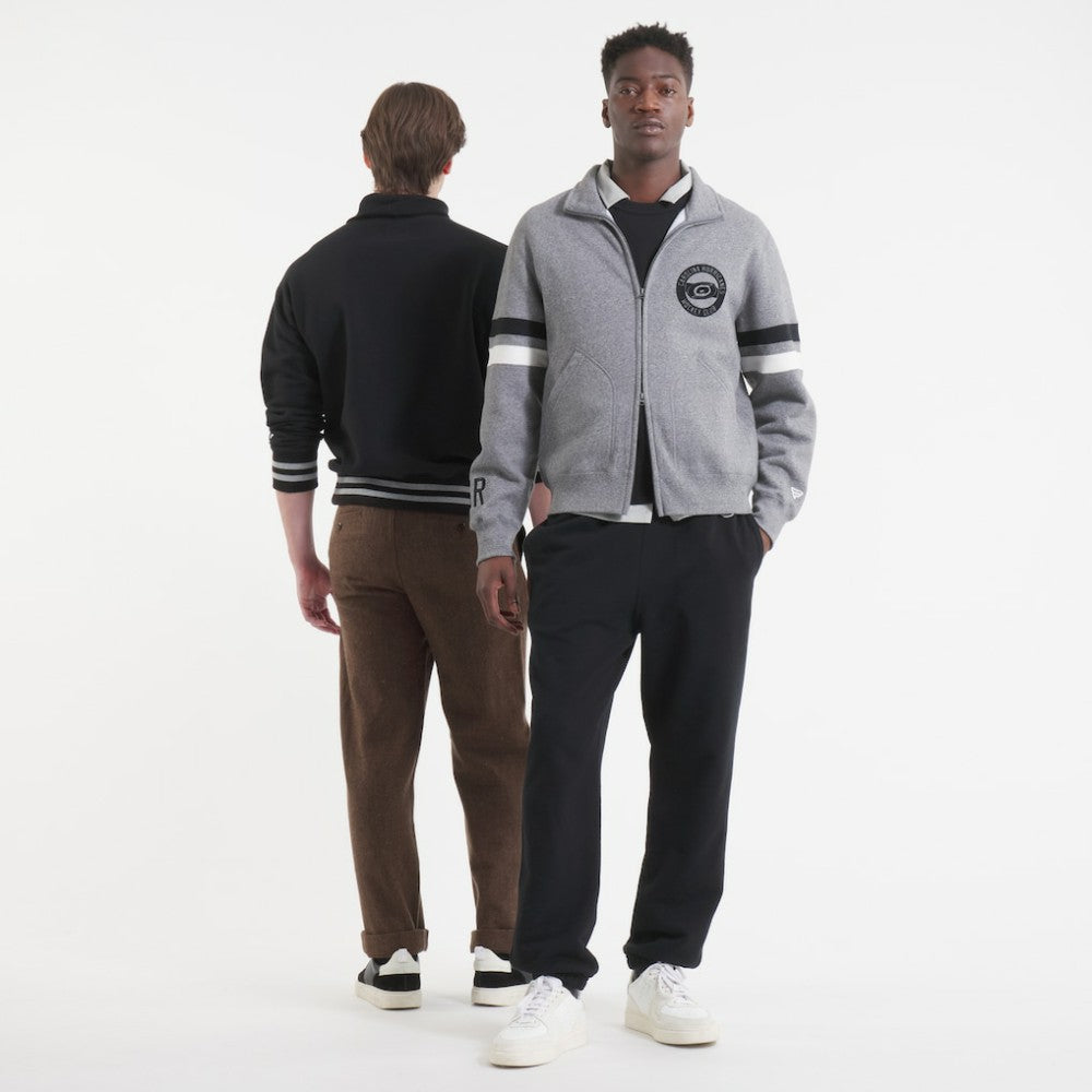 Carolina Hurricanes Todd Snyder by Fanatics Full-Zip Fleece - Dark Heather Gray