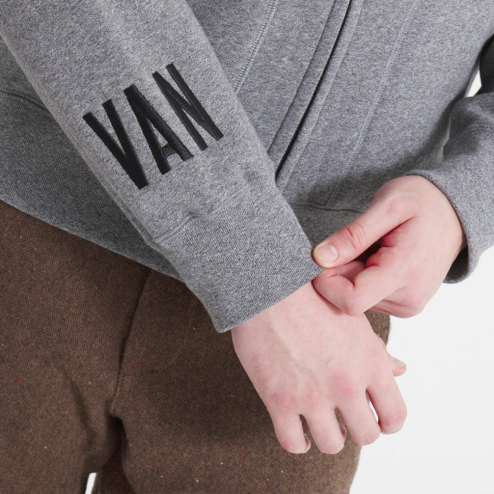 Vancouver Canucks Todd Snyder by Fanatics Full-Zip Fleece - Dark Heather Gray