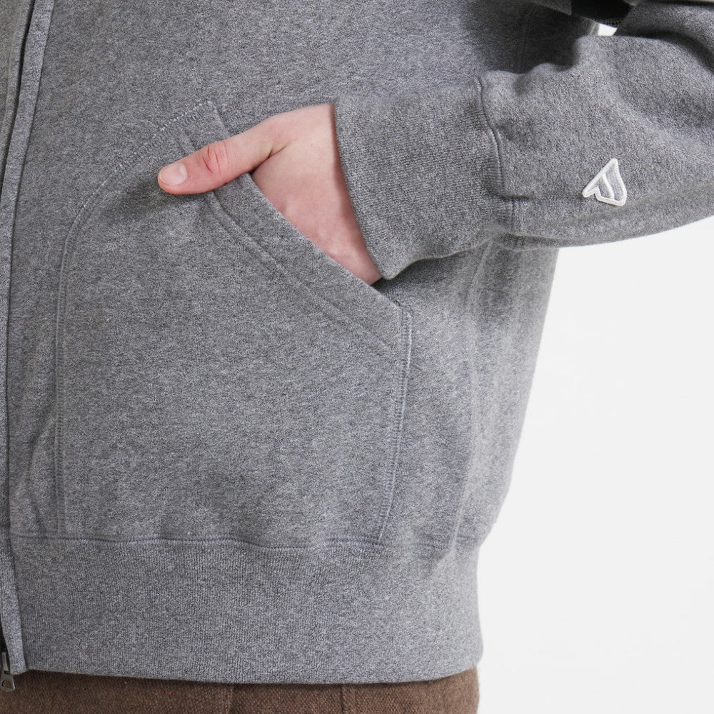 Vancouver Canucks Todd Snyder by Fanatics Full-Zip Fleece - Dark Heather Gray