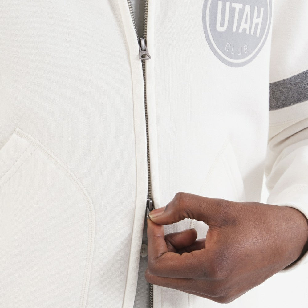 Utah Mammoth Todd Snyder by Fanatics Full-Zip Fleece - White