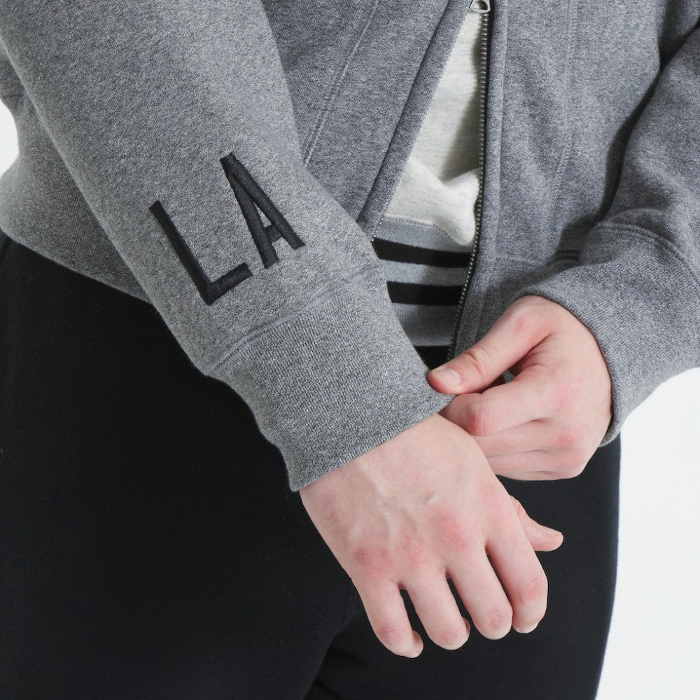 Los Angeles Kings Todd Snyder by Fanatics Full-Zip Fleece - Dark Heather Gray