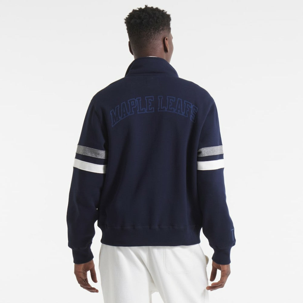 Toronto Maple Leafs Todd Snyder by Fanatics Full-Zip Fleece - Navy