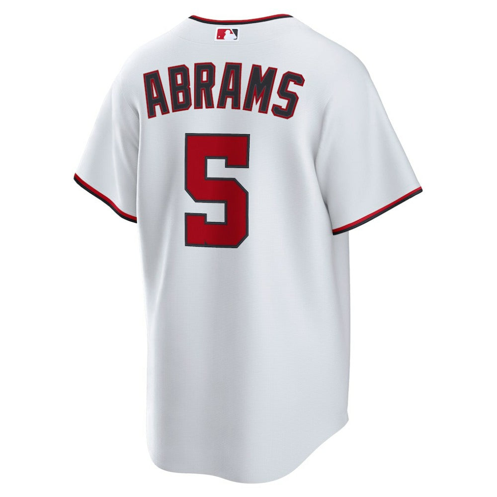CJ Abrams Washington Nationals Home Replica Jersey White