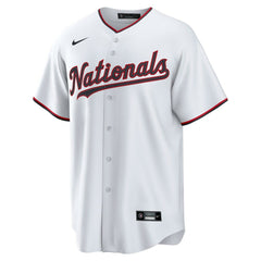 CJ Abrams Washington Nationals Home Replica Jersey White