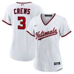 Dylan Crews Washington Nationals Women's Home Replica Jersey White