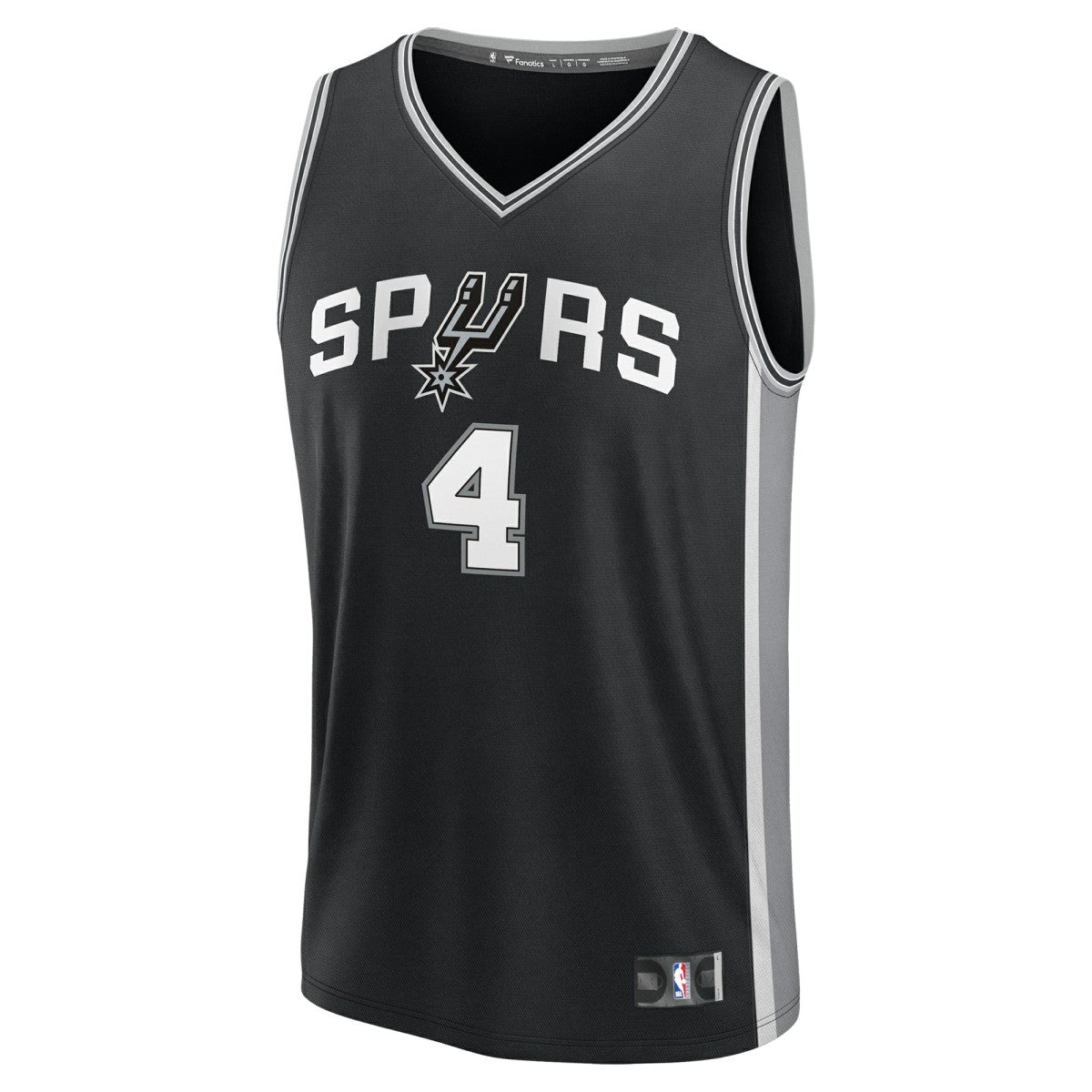 De'Aaron Fox San Antonio Spurs Youth Fast Break Replica Player Jersey - Icon Edition - Black cheap