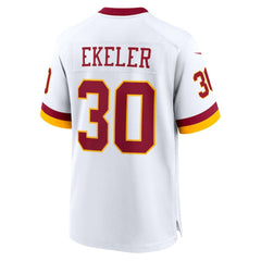 Austin Ekeler Washington Commanders Game Super Bowl Era Jersey - White outlet