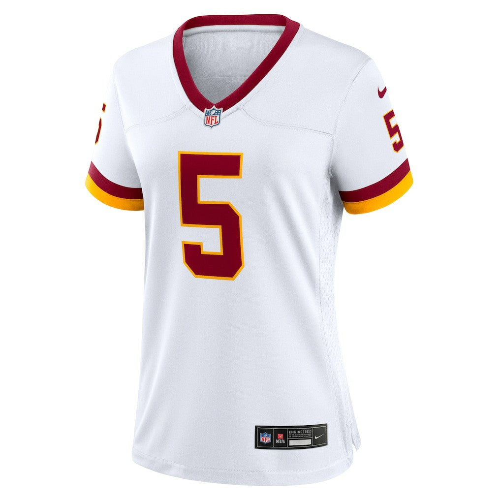 Jayden Daniels Washington Commanders Women's Game Super Bowl Era Jersey - White outlet