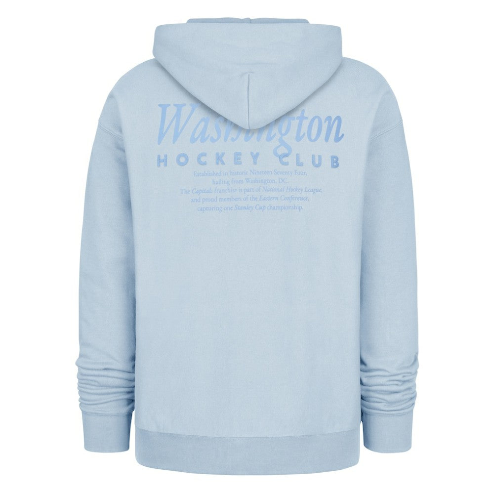 Washington Capitals '47  Foundation Pullover Hoodie - Light Blue Hoodies