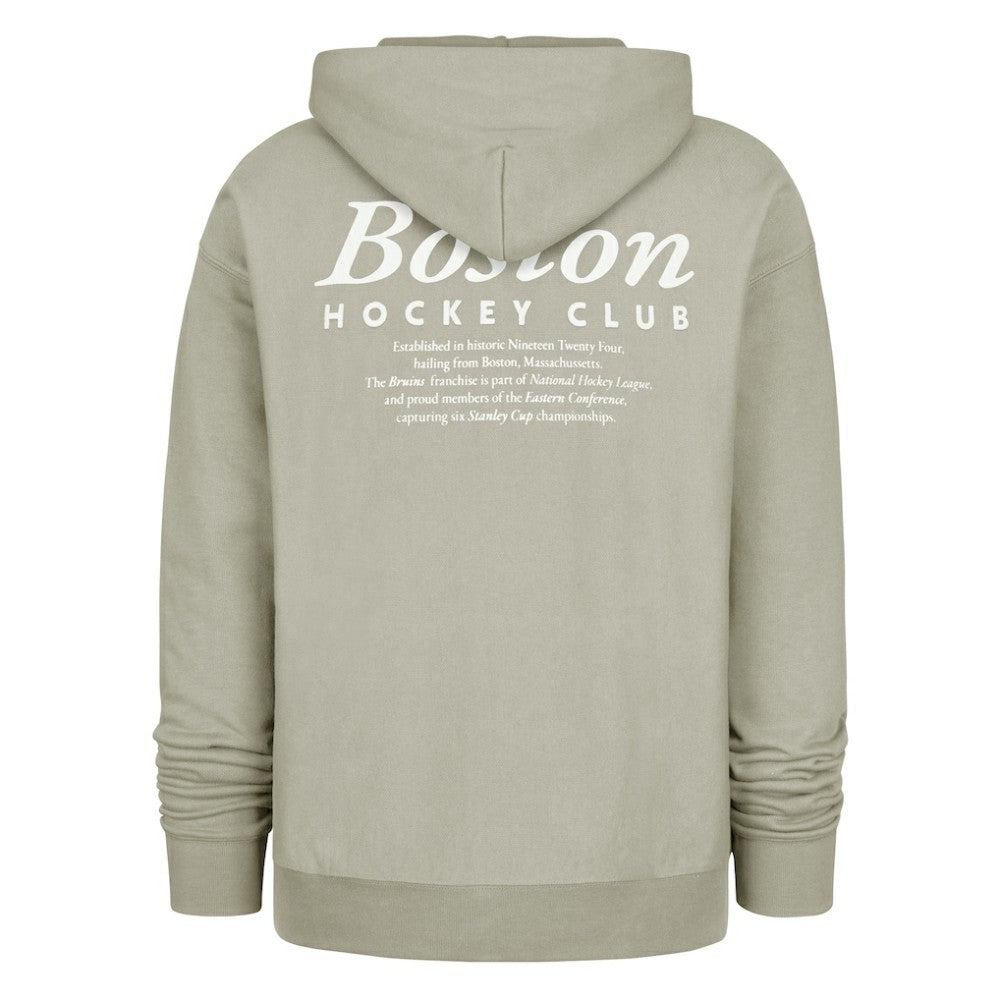 Boston Bruins '47  Foundation Pullover Hoodie - Gray Hoodies