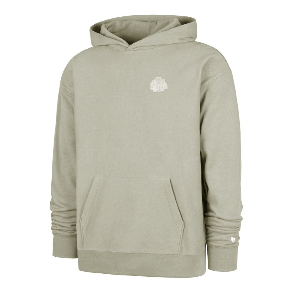 Chicago Blackhawks '47  Foundation Pullover Hoodie - Gray Hoodies