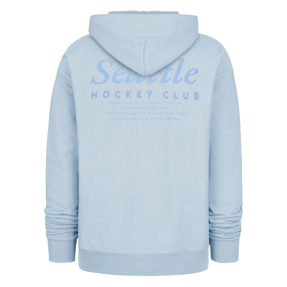Seattle Kraken '47  Foundation Pullover Hoodie - Light Blue Hoodies