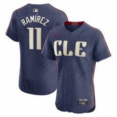 José Ramírez Cleveland Guardians City Connect Elite Jersey Navy