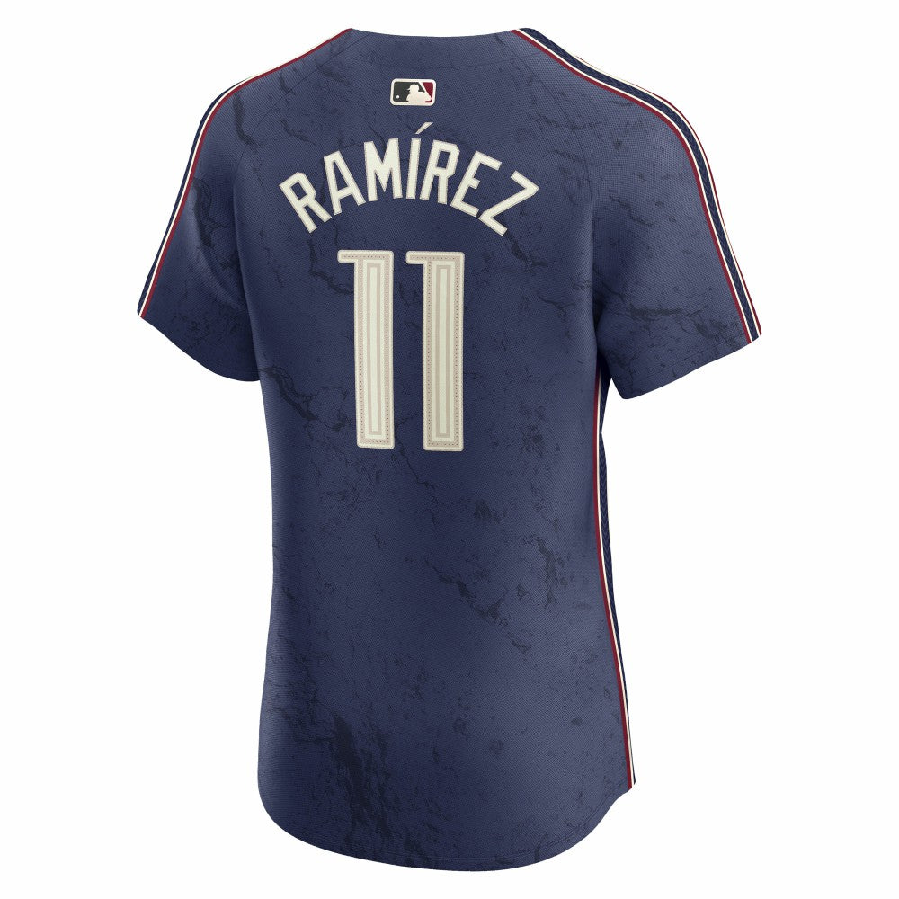 José Ramírez Cleveland Guardians City Connect Elite Jersey Navy