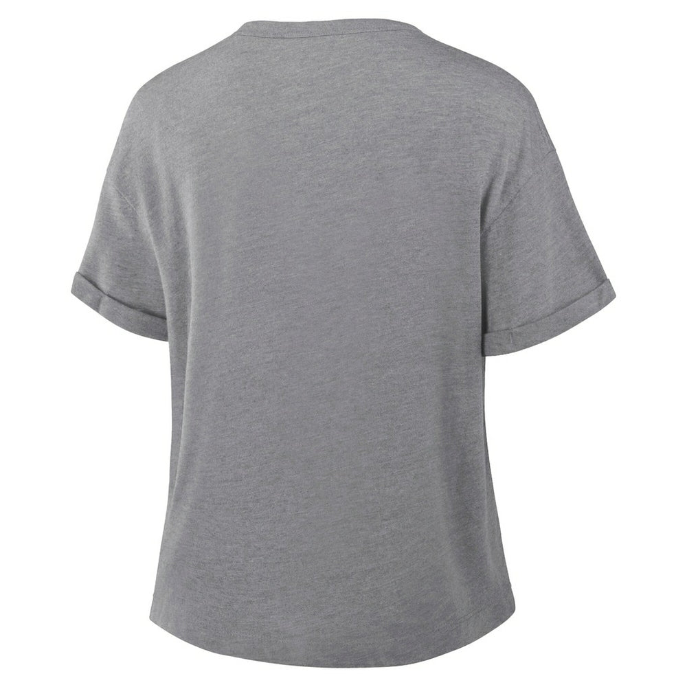 Philadelphia Eagles Women's Tribute Tri-Blend Boxy T-Shirt - Heather Gray online