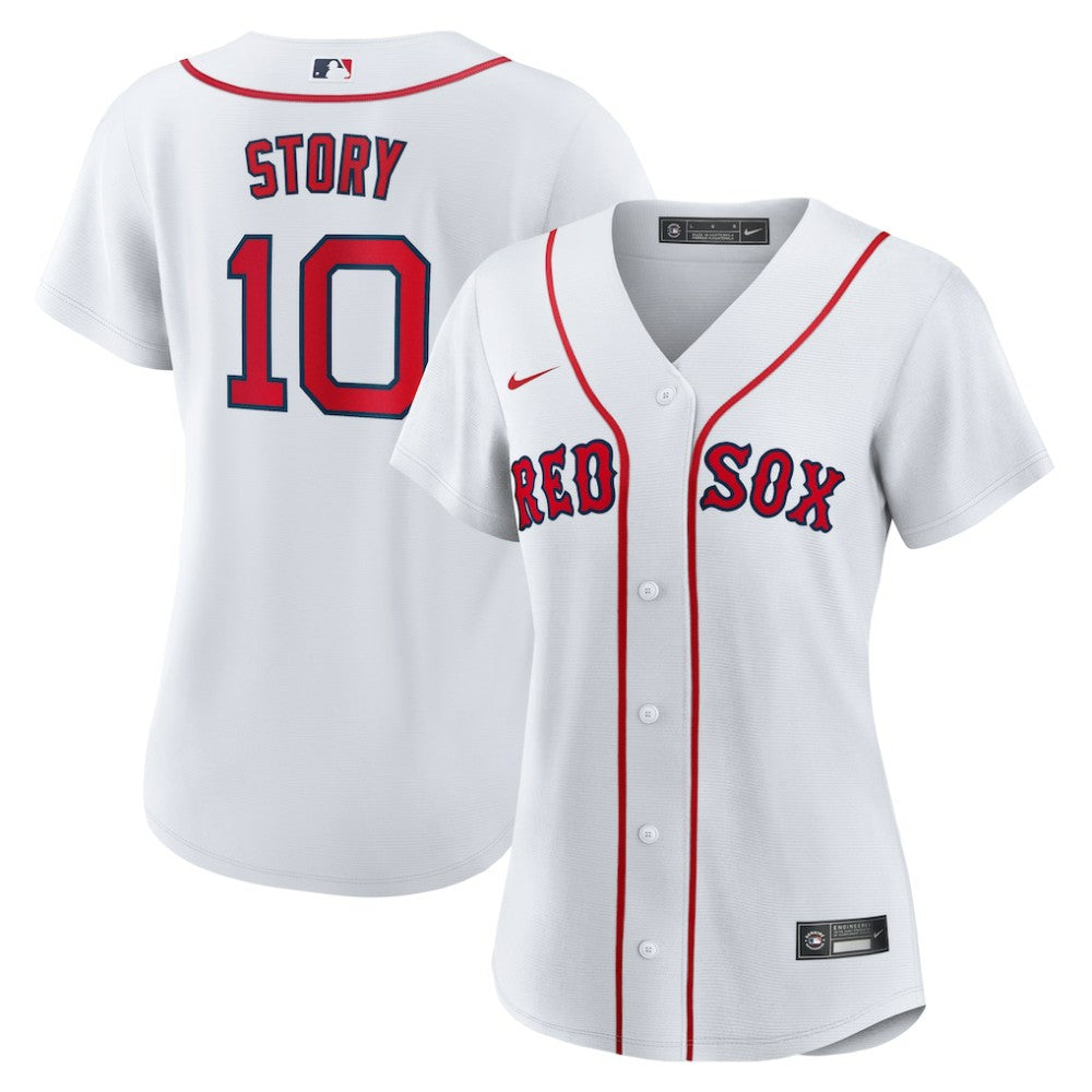 Trevor Story Boston Red Sox Women's Home Replica Jersey White