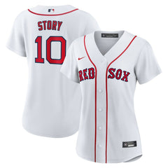Trevor Story Boston Red Sox Women's Home Replica Jersey White