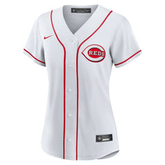 Hunter Greene Cincinnati Reds Women's Home Replica Jersey White