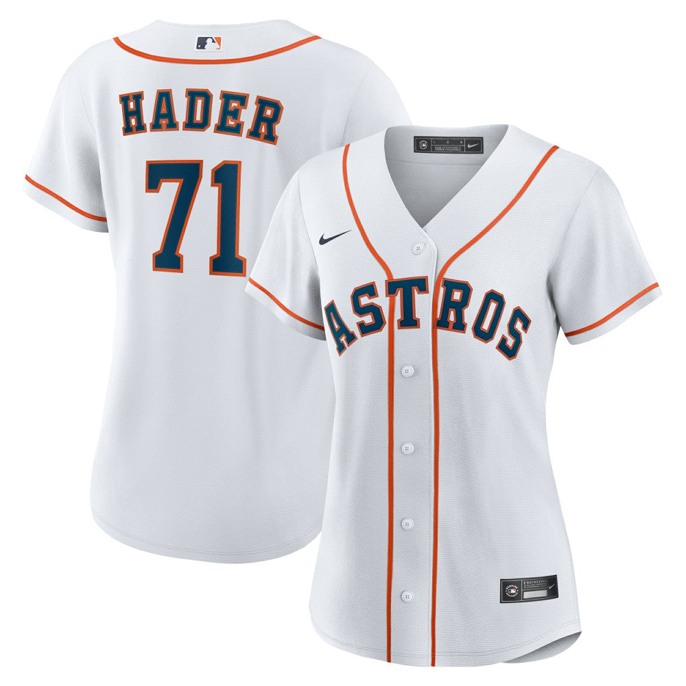 Josh Hader Houston Astros Women's Home Replica Jersey White