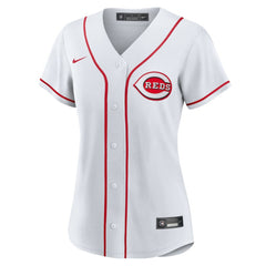 Spencer Steer Cincinnati Reds Women's Home Replica Jersey White