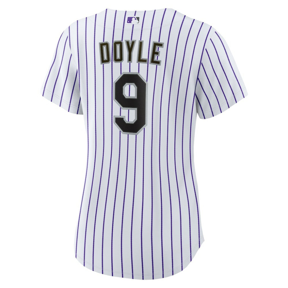 Brenton Doyle Colorado Rockies Women's Home Replica Jersey White