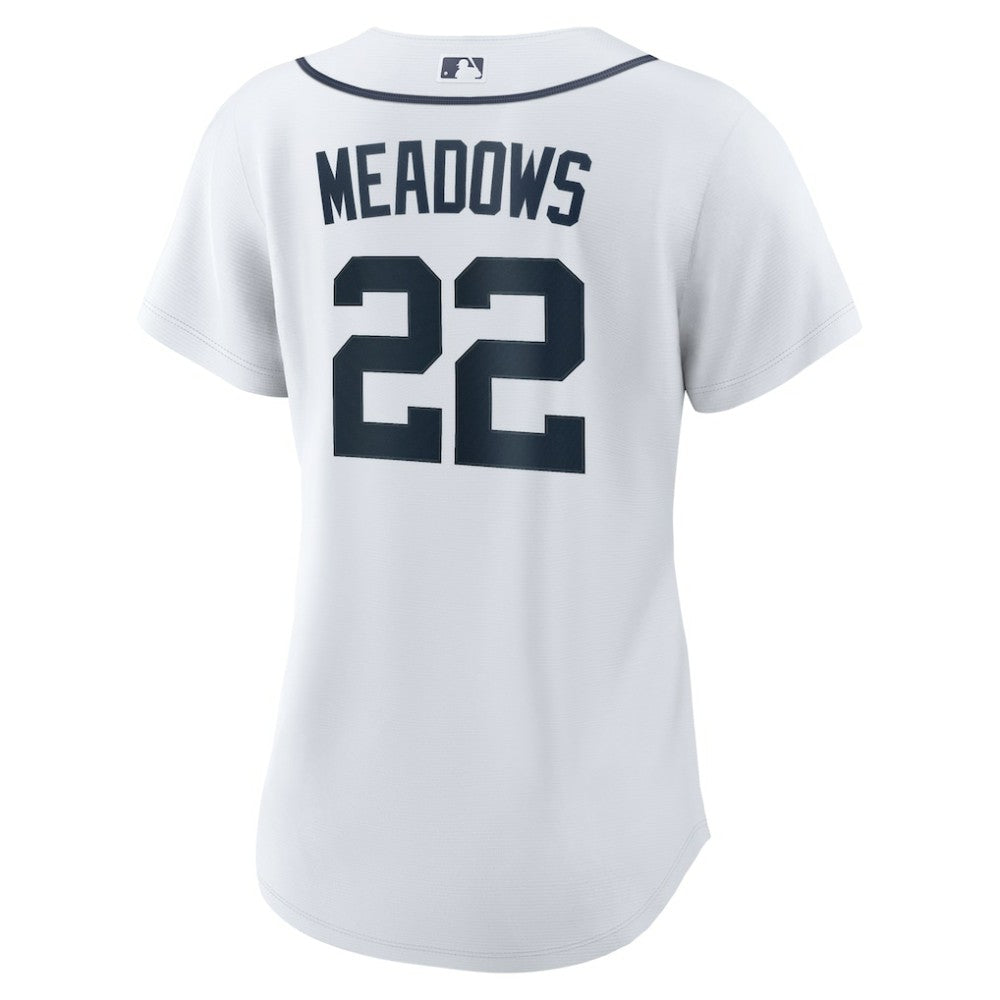 Parker Meadows Detroit Tigers Women's Home Replica Jersey White