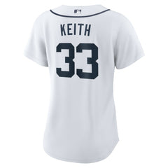 Colt Keith Detroit Tigers Women's Home Replica Jersey White