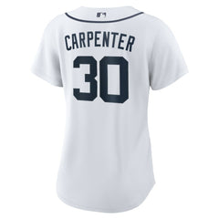 Kerry Carpenter Detroit Tigers Women's Home Replica Jersey White