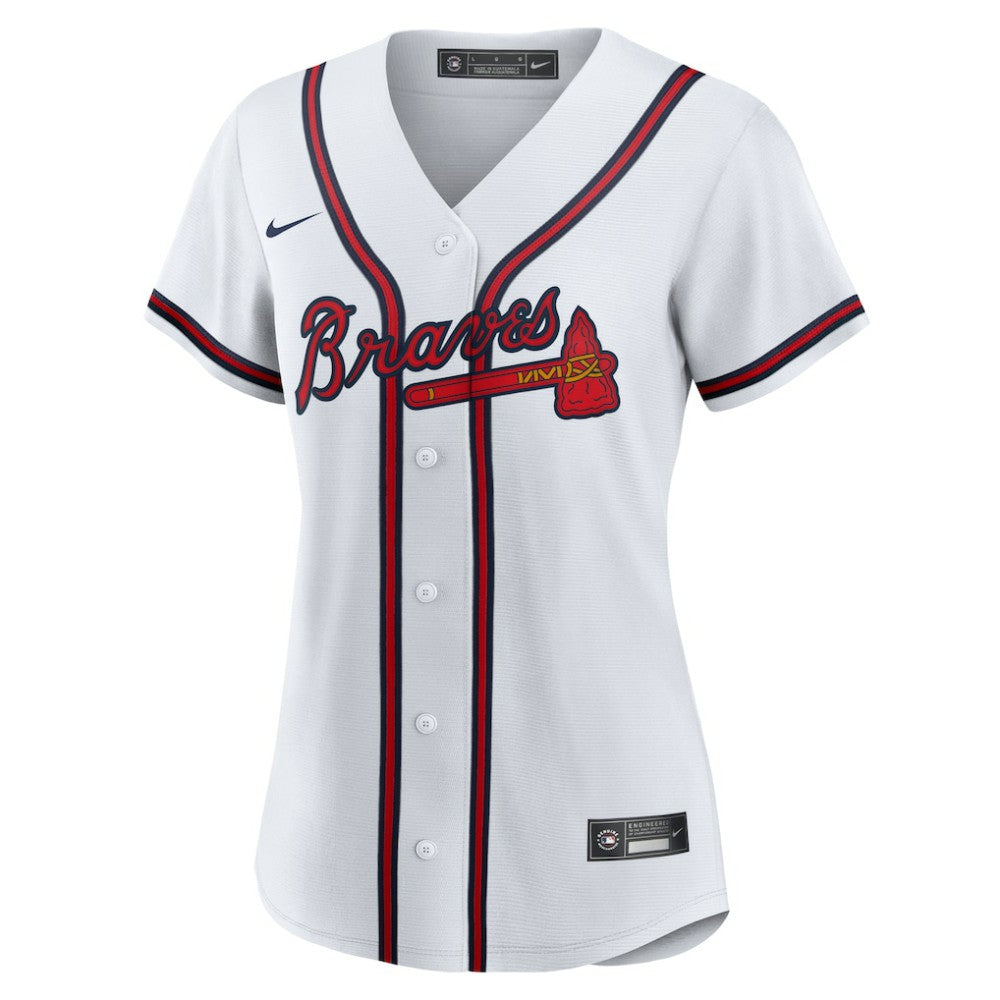 Reynaldo Lopez Atlanta Braves Women's Home Replica Jersey White