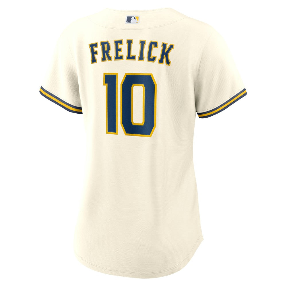 Sal Frelick Milwaukee Brewers Women's Home Replica Jersey Cream