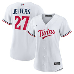Ryan Jeffers Minnesota Twins Women's Home Replica Jersey White