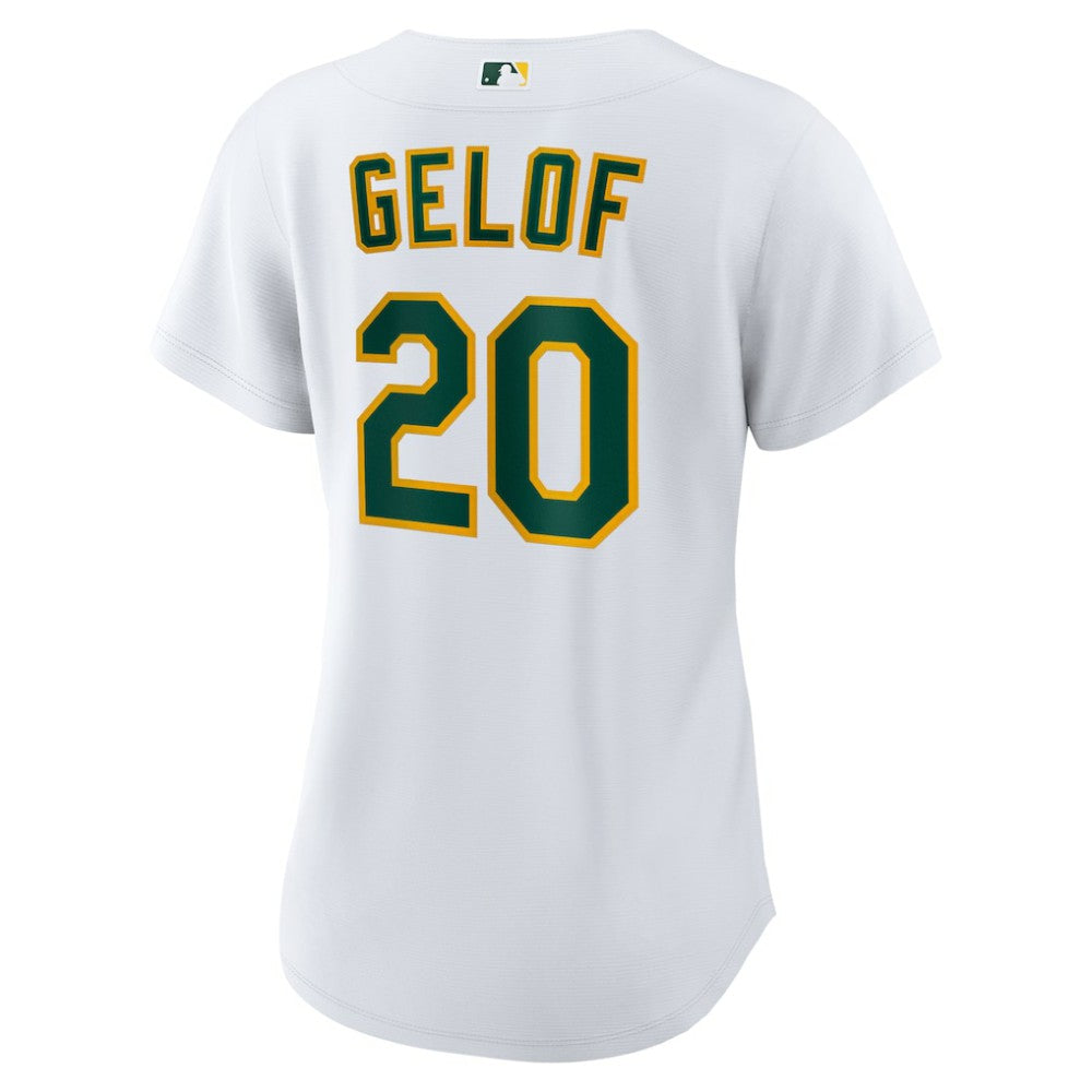 Zack Gelof Athletics Women's Home Replica Jersey White