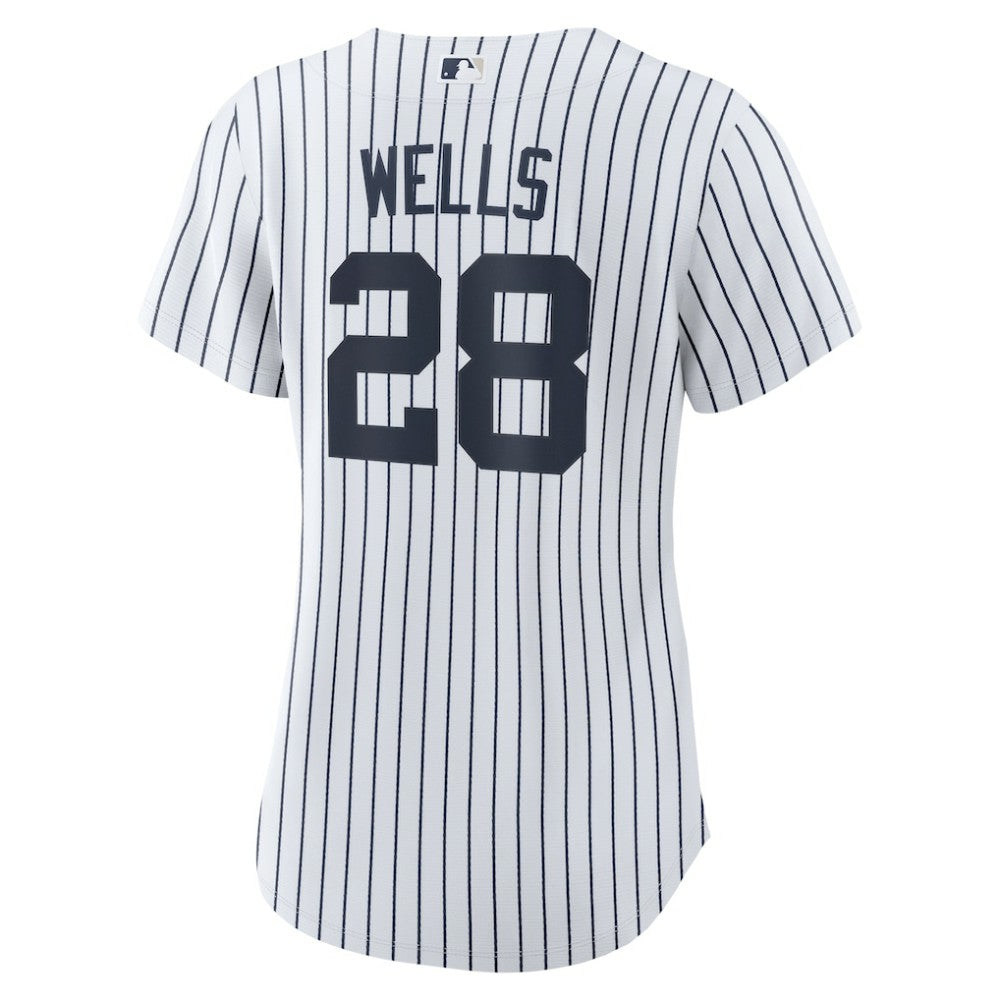 Austin Wells New York Yankees Women's Home Replica Jersey White