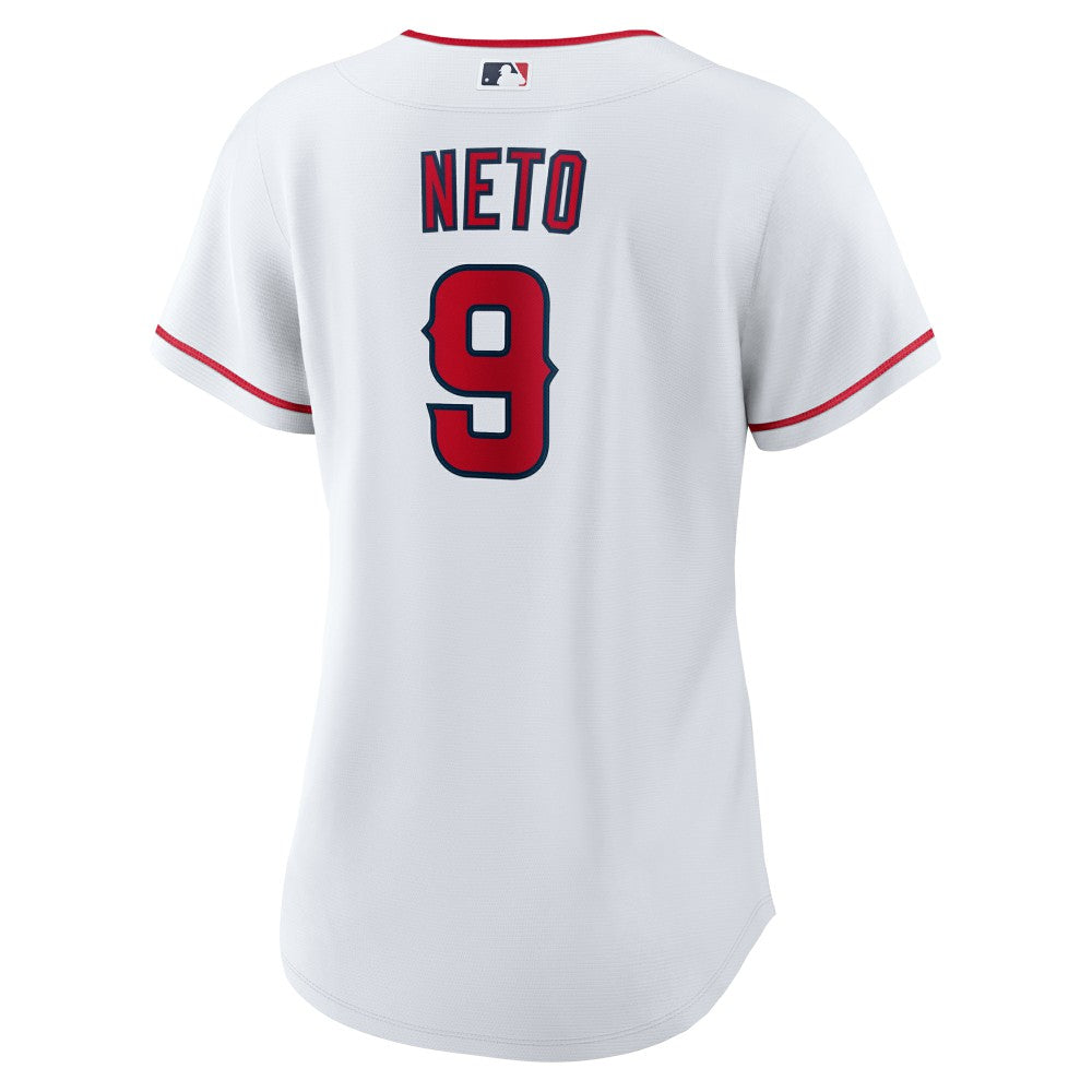 Zach Neto Los Angeles Angels Women's Home Replica Jersey White