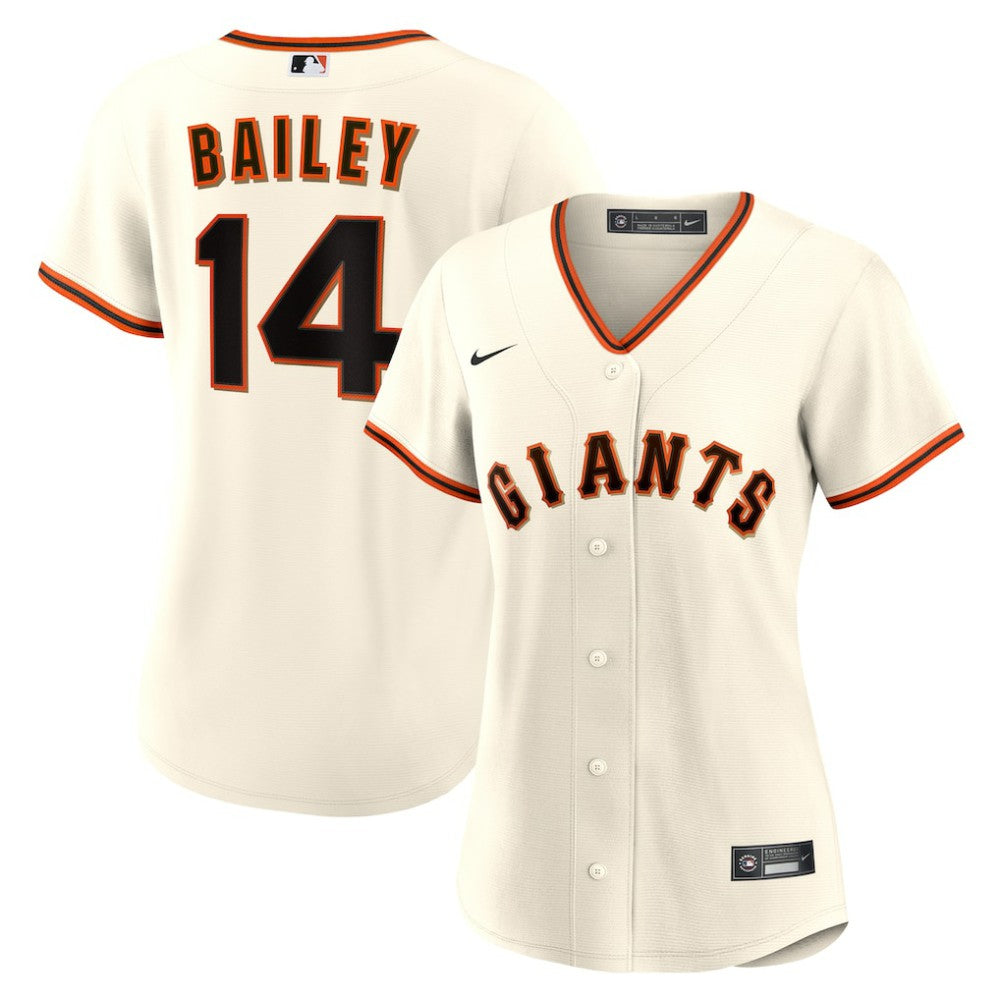 Patrick Bailey San Francisco Giants Women's Home Replica Jersey Cream