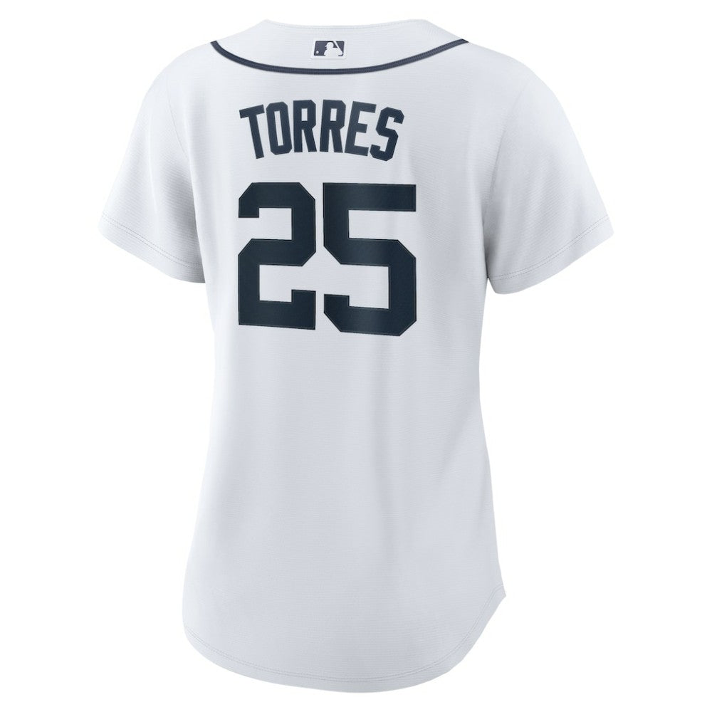 Gleyber Torres Detroit Tigers Women's Home Replica Jersey White