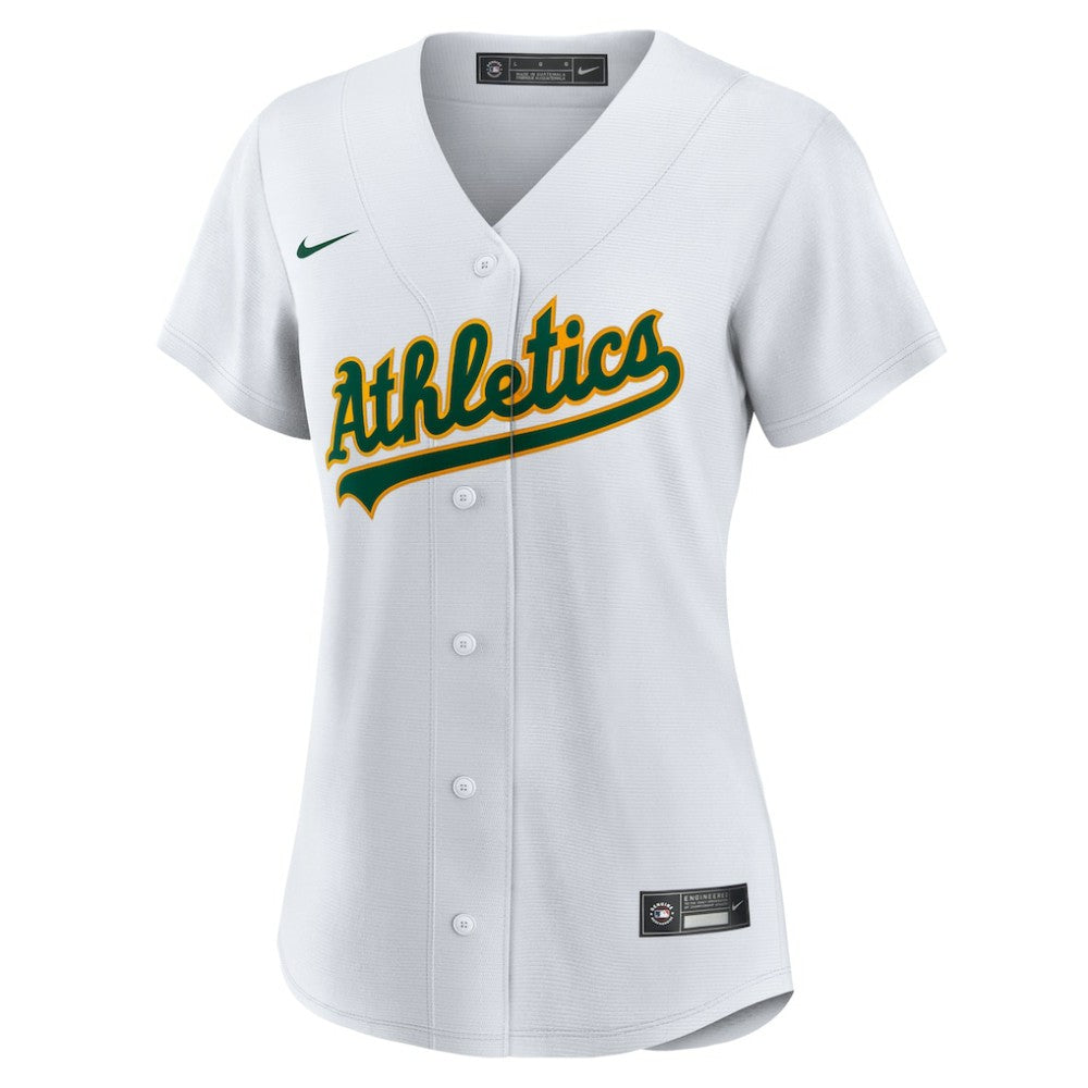 Tyler Soderstrom Athletics Women's Home Replica Jersey White