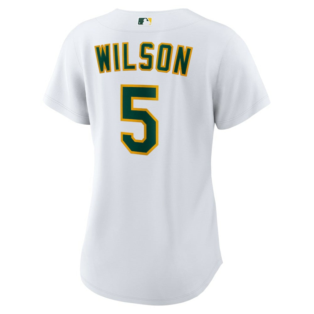 Jacob Wilson Athletics Women's Home Replica Jersey White