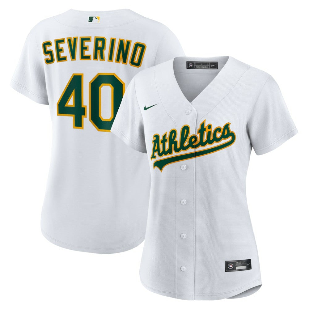 Luis Severino Athletics Women's Home Replica Jersey White