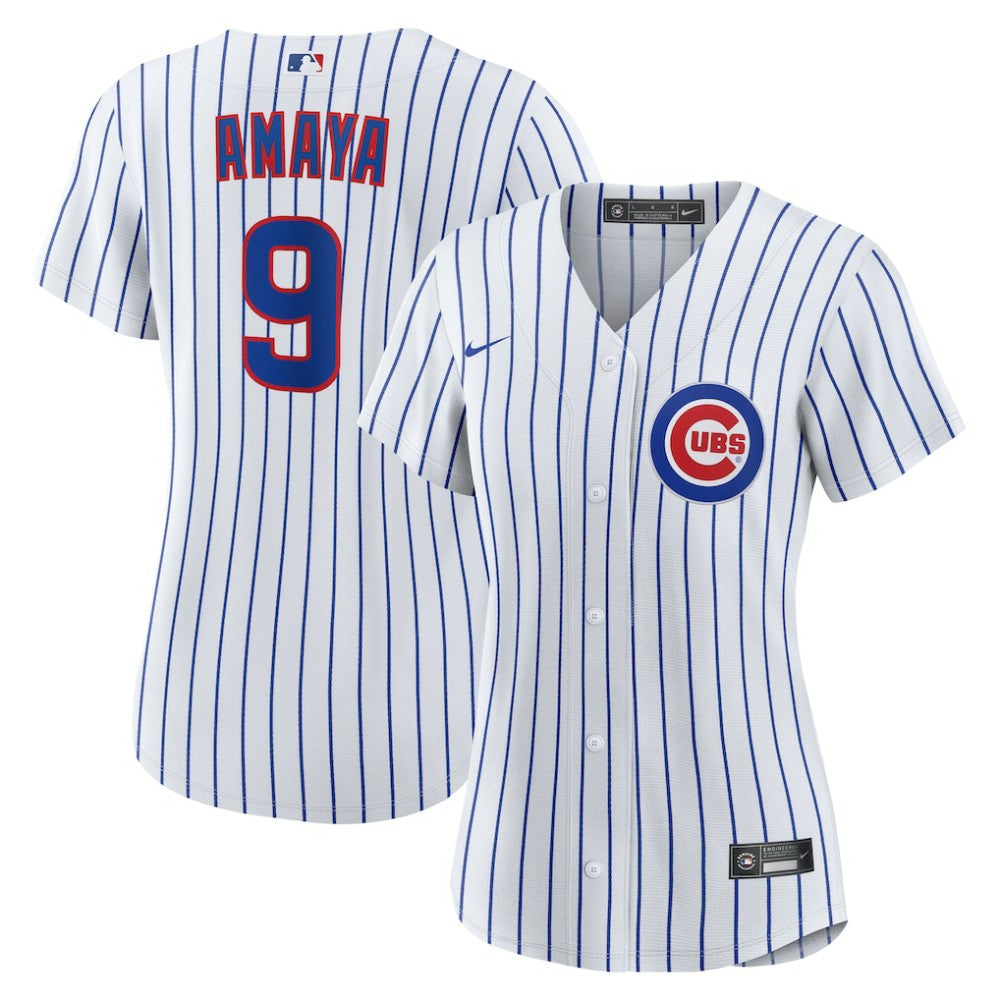 Miguel Amaya Chicago Cubs Women's Home Replica Jersey White