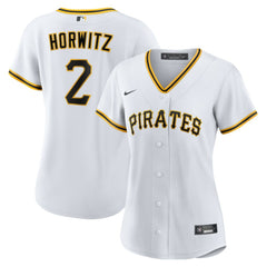 Spencer Horwitz Pittsburgh Pirates Women's Home Replica Jersey White